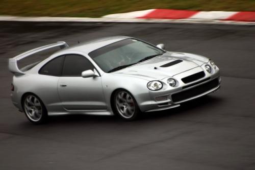 Photo of a 1994-1999 Toyota Celica in Alpine Silver Metallic (paint color code 199)