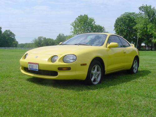 Photo of a 1994 Toyota Celica in Solar Yellow (paint color code 576)