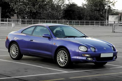 Photo of a 1995-1996 Toyota Celica in Bright Iris Pearl (paint color code 8K9)