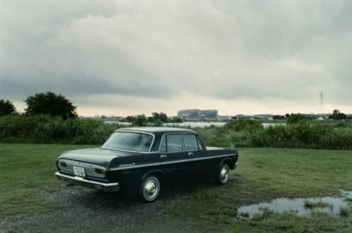 Photo of a 1965-1967 Toyota Crown in Black (paint color code T26)