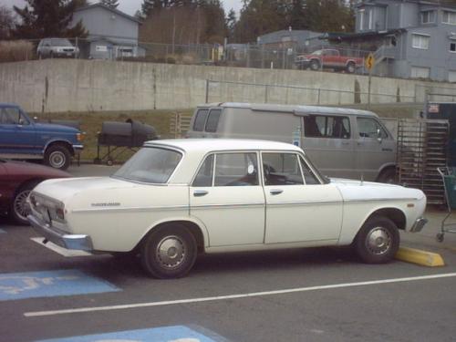 Photo of a 1965-1967 Toyota Crown in Lily White (paint color code T403)