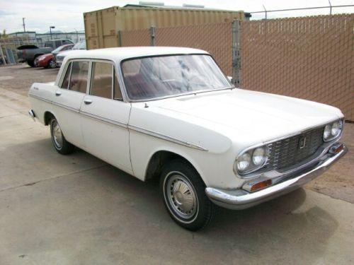 Photo of a 1965-1967 Toyota Crown in Lily White (paint color code T403)