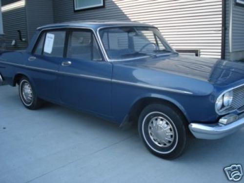 Photo of a 1965-1967 Toyota Crown in River Blue (paint color code T431)