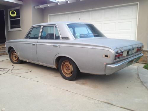 Photo of a 1968-1971 Toyota Crown in Palmela Gray Metallic (paint color code T1421)