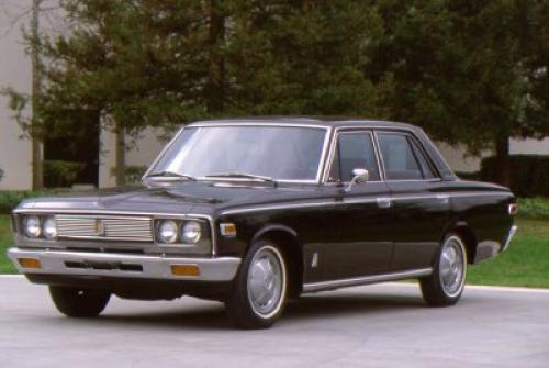 Photo of a 1968-1971 Toyota Crown in Black (paint color code T26)