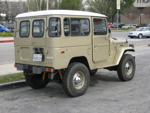 Photo of a 1981-1983 Toyota Land Cruiser in Beige (paint color code 464)