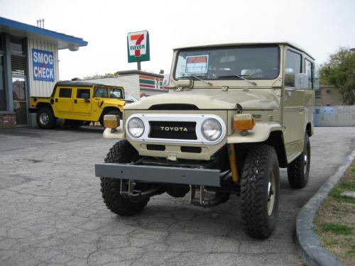 Photo of a 1981-1983 Toyota Land Cruiser in Beige (paint color code 464)