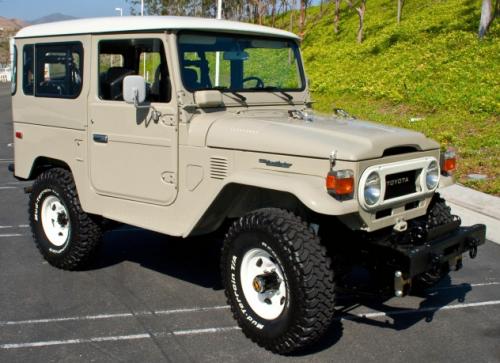 Photo of a 1981-1983 Toyota Land Cruiser in Beige (paint color code 464)