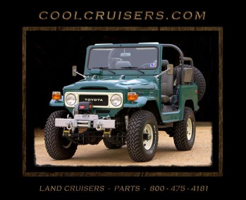 Photo of a 1970-1972 Toyota Land Cruiser in Judson Green (paint color code T453)