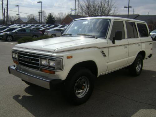 Photo of a 1988-1990 Toyota Land Cruiser in White (paint color code 045)