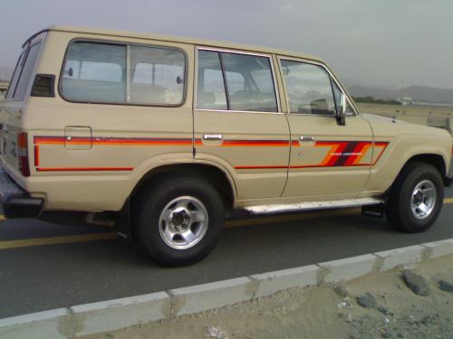 Photo of a 1981-1985 Toyota Land Cruiser in Beige (paint color code 464)