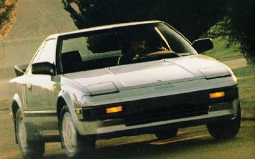 Photo of a 1985-1986 Toyota MR2 in Super Silver Metallic (paint color code 150)