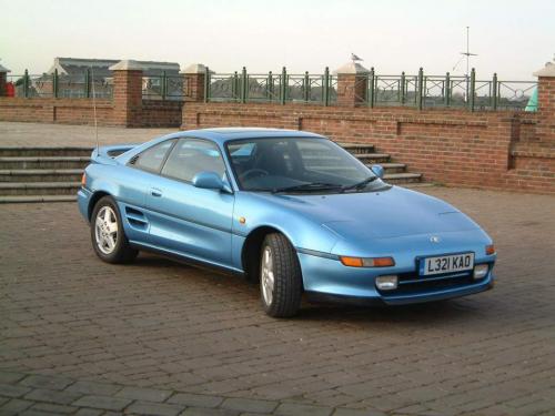 Photo of a 1993 Toyota MR2 in Blue Metallic (paint color code 8J2)