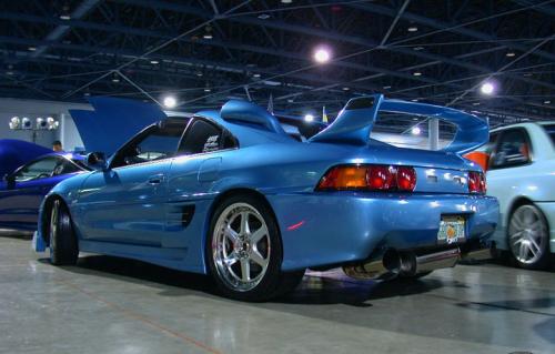 Photo of a 1993 Toyota MR2 in Blue Metallic (paint color code 8J2)