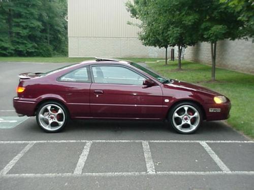 Photo of a 1996 Toyota Paseo in Ruby Pearl (paint color code 3L3)