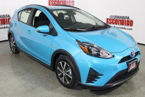 Photo of a 2018-2019 Toyota Prius c in Tide Pool Pearl (paint color code 792)