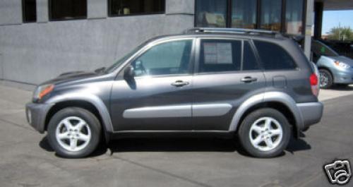 Photo of a 2003 Toyota RAV4 in Graphite Gray Pearl (paint color code 1C6)