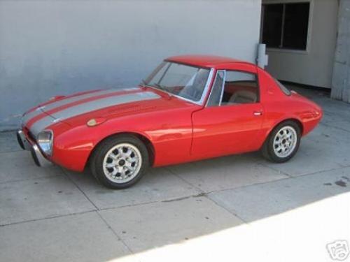 Photo of a 1965-1969 Toyota Sports 800 in Seminole Red (paint color code T332)