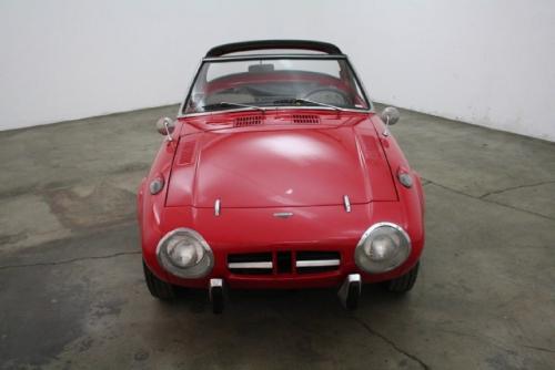 Photo of a 1965-1969 Toyota Sports 800 in Seminole Red (paint color code T332)