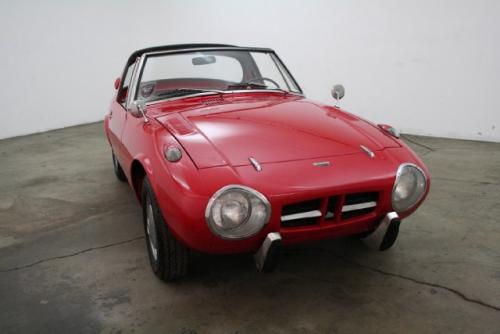 Photo of a 1965-1969 Toyota Sports 800 in Seminole Red (paint color code T332)