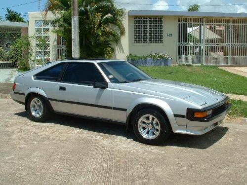 Photo of a 1985-1986 Toyota Supra in Super Silver Metallic (paint color code 2U4)