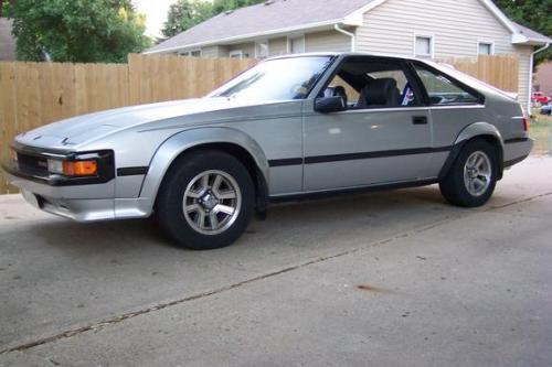 Photo of a 1985-1986 Toyota Supra in Super Silver Metallic (paint color code 2U4)