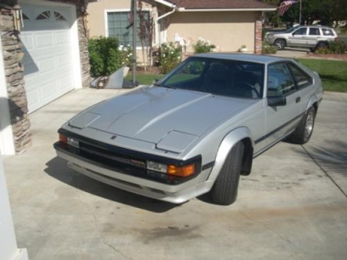 Photo of a 1985-1986 Toyota Supra in Super Silver Metallic (paint color code 2U4)