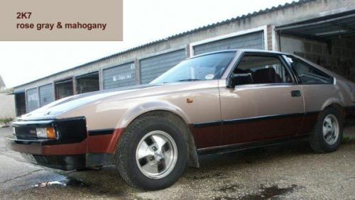 Photo of a 1983 Toyota Supra in Rose Gray Metallic (paint color code 2K7)