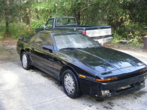 Photo of a 1986.5-1988 Toyota Supra in Black Metallic (paint color code 204)