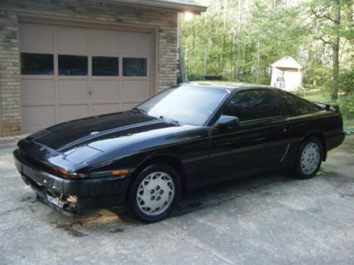 Photo of a 1986.5-1988 Toyota Supra in Black Metallic (paint color code 204)