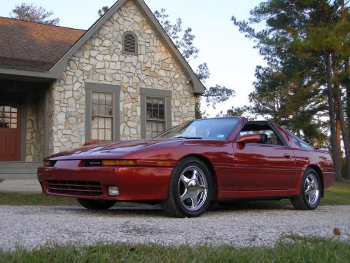 Photo of a 1992 Toyota Supra in Garnet Pearl (paint color code 3K3)