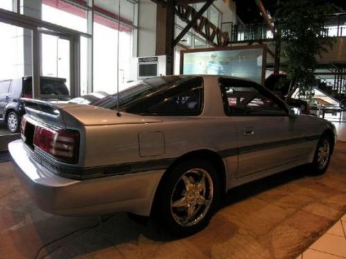 Photo of a 1989-1990 Toyota Supra in Ice Blue Pearl (paint color code 8G2)