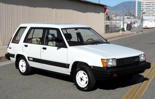 Photo of a 1983-1984 Toyota Tercel in White (paint color code 038)