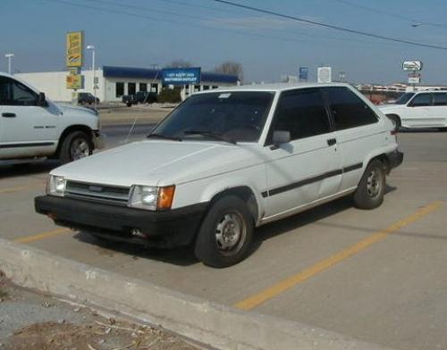 Photo of a 1985-1988 Toyota Tercel in White (paint color code 041)