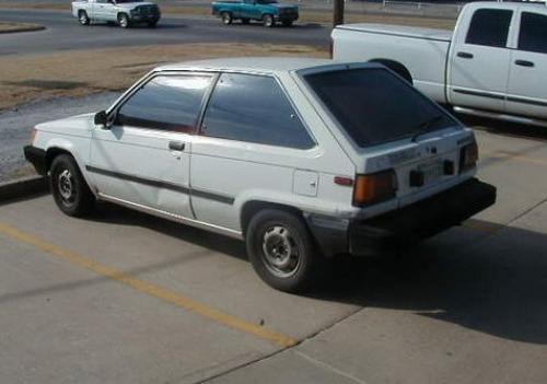 Photo of a 1985-1988 Toyota Tercel in White (paint color code 041)