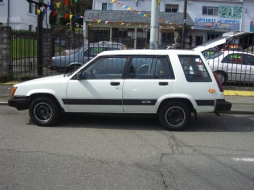 Photo of a 1985-1988 Toyota Tercel in White (paint color code 041)