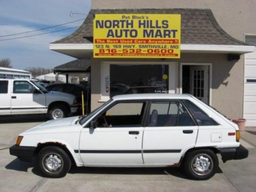 Photo of a 1985-1988 Toyota Tercel in White (paint color code 041)