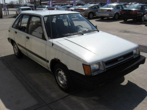 Photo of a 1985-1988 Toyota Tercel in White (paint color code 041)