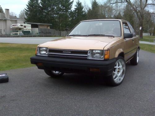 Photo of a 1984-1986 Toyota Tercel in Light Topaz Metallic (paint color code 4E1)