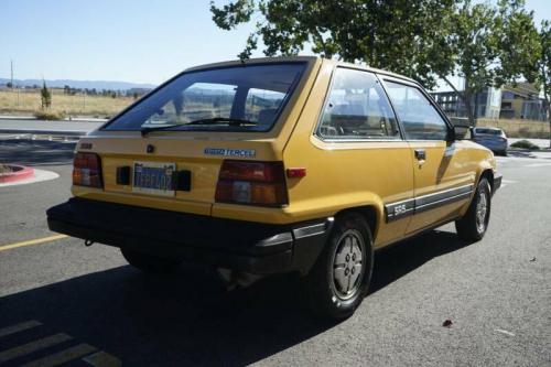 Photo of a 1983 Toyota Tercel in Light Yellow (paint color code 558)