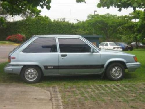 Photo of a 1986 Toyota Tercel in Light Blue Metallic (paint color code 8C7)