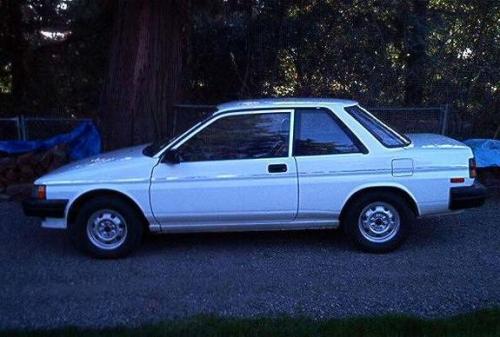 Photo of a 1987-1990 Toyota Tercel in White (paint color code 041)