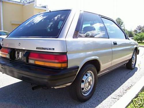 Photo of a 1987-1988 Toyota Tercel in Beige Metallic (paint color code 4G8)