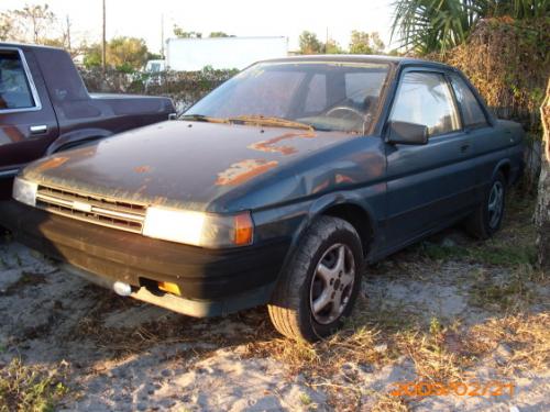 Photo of a 1987-1988 Toyota Tercel in Blue Metallic (paint color code 8D7)