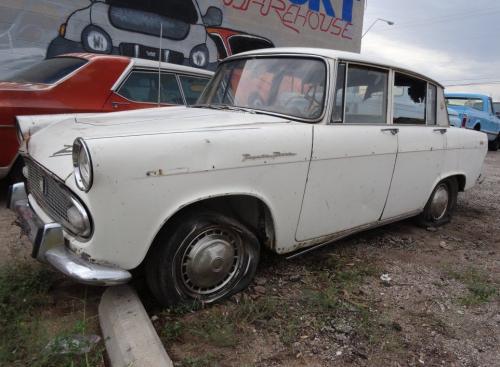 Photo of a 1960-1965 Toyota Tiara in Lily White (paint color code T403)